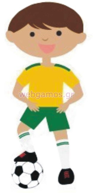 Ξύλινο Διακοσμητικό ποδοσφαιριστής (640)