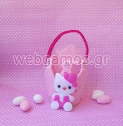 Μπομπονιέρα Βάπτισης Hello Kitty (H0517390)