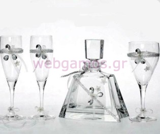 Σετ Καράφα - ποτήρι (12-2553)