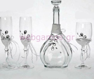 Σετ Καράφα - ποτήρι (12-2477)
