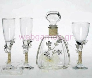 Σετ Καράφα - ποτήρι (12-2225)
