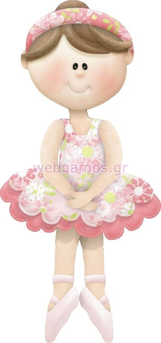 Ξύλινο Διακοσμητικό μπαλαρίνα (xd0499)