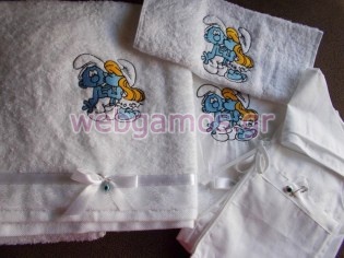 Λαδόπανα Στρούμφ (ladsm258)