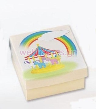 Μπομπονιέρα Βάπτισης καρουζέλ (M6520kar)