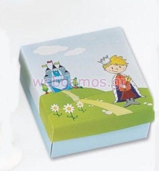 Μπομπονιέρα Βάπτισης πρίγκιπας (M6520princb)