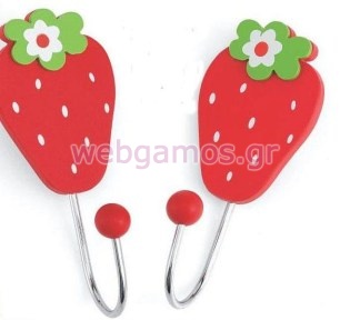 Μπομπονιέρα Βάπτισης φράουλα (Μ6747)