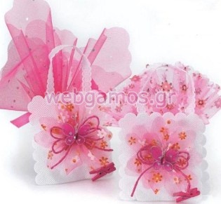 Μπομπονιέρα Βάπτισης πεταλούδα (Μ6621)