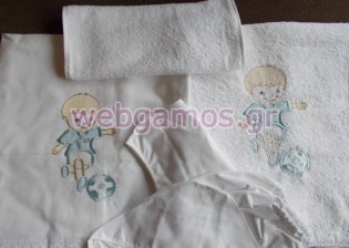 Λαδόπανα Βάπτισης ποδοσφαιριστής (ΛΔ360)