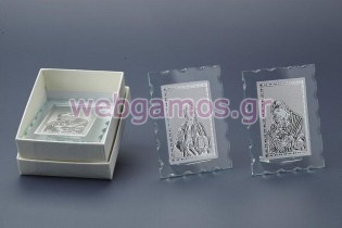 Μπομπονιέρα Εικόνα γυάλινη (1508)