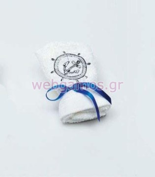 Μπομπονιέρα Βάπτισης πετσέτα (tow3033)