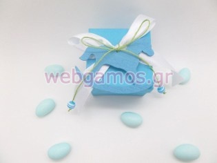 Μπομπονιέρα Βάπτισης αλογάκι (0519017m)