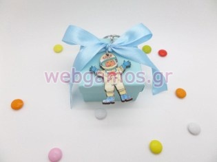 Μπομπονιέρα Βάπτισης διάστημα (cfxd0534)