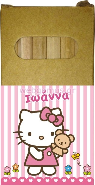 Ξυλομπογιές hello kitty (cpen0003)