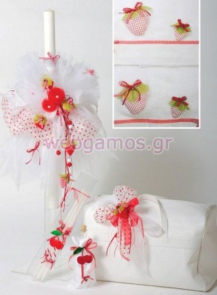 Σετ Βάπτισης φράουλες (Ε50-1036)