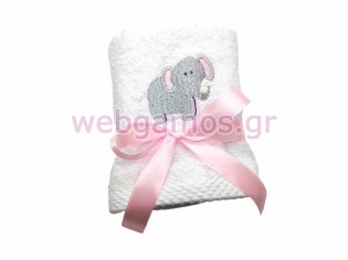 Μπομπονιέρα Πετσέτα ελεφαντάκι (tow1303)