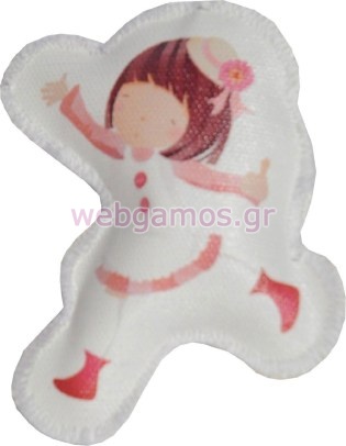 Μπομπονιέρα Βάπτισης κοριτσάκι (im678)