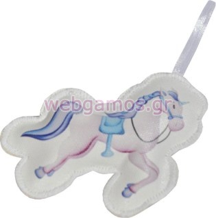 Μπομπονιέρα Βάπτισης αλογάκι (imxd0812)