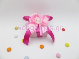 Μπομπονιέρα Βάπτισης hello kitty (cf0517276)