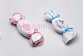 Μπομπονιέρα Βάπτισης πετσέτα (tow3011)