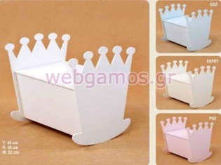 Μπαούλο Βάπτισης κορώνα (07-265)