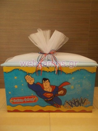 Σετ Βάπτισης σούπερμαν (bsetsman)
