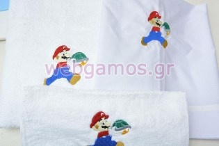Σετ Βάπτισης super mario (setbapt0155)