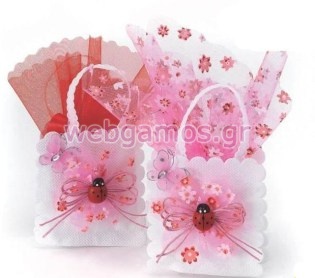 Μπομπονιέρα Βάπτισης πασχαλίτσα (Μ6620)