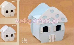 Μπαούλο Βάπτισης μανιταρόσπιτο (07-263)