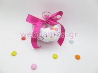 Μπομπονιέρα Βάπτισης hello kitty (cf0517687)
