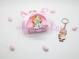 Μπομπονιέρα Βάπτισης sarah kay (cfav090)