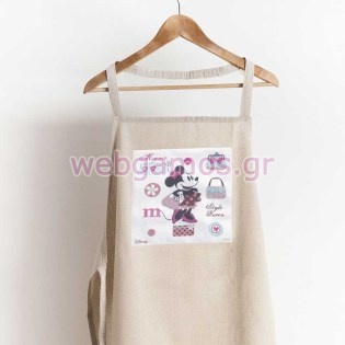 Ποδιά Νονού minnie mouse (npd100)