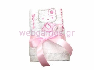 Μπομπονιέρα Πετσέτα hello kitty (tow1352)