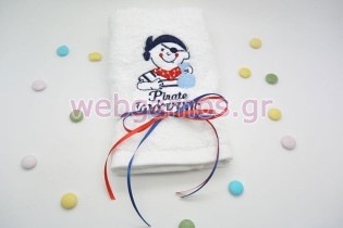 Μπομπονιέρα Βάπτισης πετσέτα (tow3020)