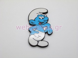 Ξυλινο Διακοσμητικό στρουμφάκι (sm63)