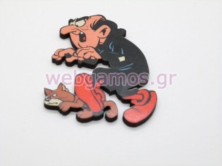 Ξυλινο Διακοσμητικό δρακουμέλ (261)