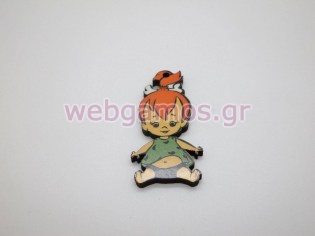 Ξύλινο Διακοσμητικό σταλίτσα (cart0121)