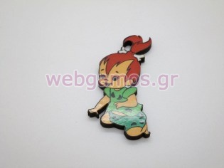 Ξύλινο Διακοσμητικό σταλίτσα (xd0221)