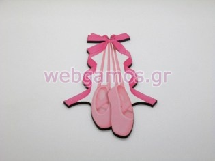 Ξύλινο Διακοσμητικό μπαλαρίνα (xd0520)