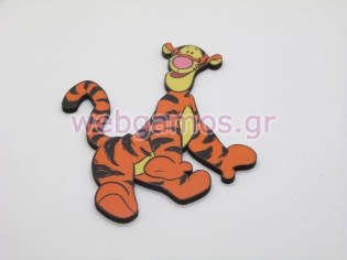 Ξύλινο Διακοσμητικό τίγρης (cart0291)