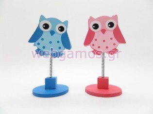 Μπομπονιέρα Βάπτισης κουκουβάγια (06-813)