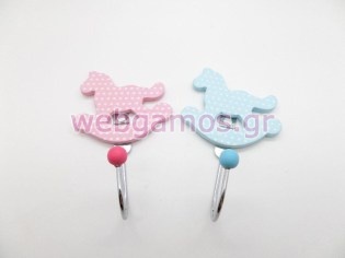 Μπομπονιέρα Βάπτισης αλογάκι (06-880)