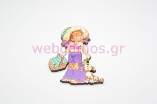 Ξύλινο Διακοσμητικό sarah kay (xd1921)