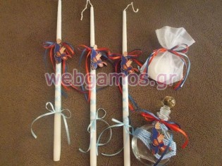 Σετ Βάπτισης σούπερμαν (bsetsman)