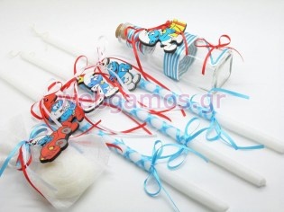 Σετ Βάπτισης στρουμφάκια (bsetstrumf1)