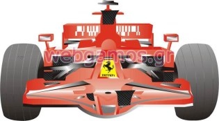 Ξύλινο Διακοσμητικό formula 1 (trans003)