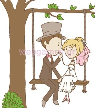 Διακοσμητικό γάμου γαμπρός - νύφη (ws00048)