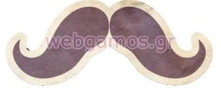 Ξύλινο Διακοσμητικό μουστάκι (xd2259)