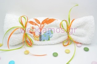 Μπομπονιέρα Πετσέτα ζωάκια (tow4002)