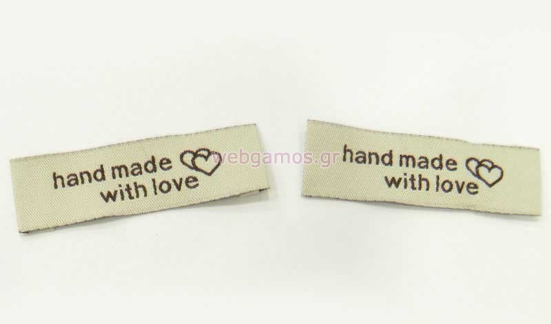 Ταμπελάκι Hand made with love (0501241)
