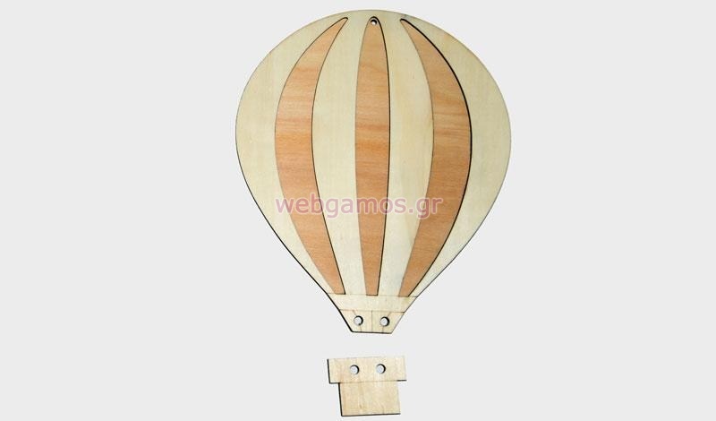 Ξύλινο Αερόστατο μεγάλο (0519518)